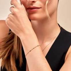 Histoire d'Or Bracelet Eva Acier Jaune