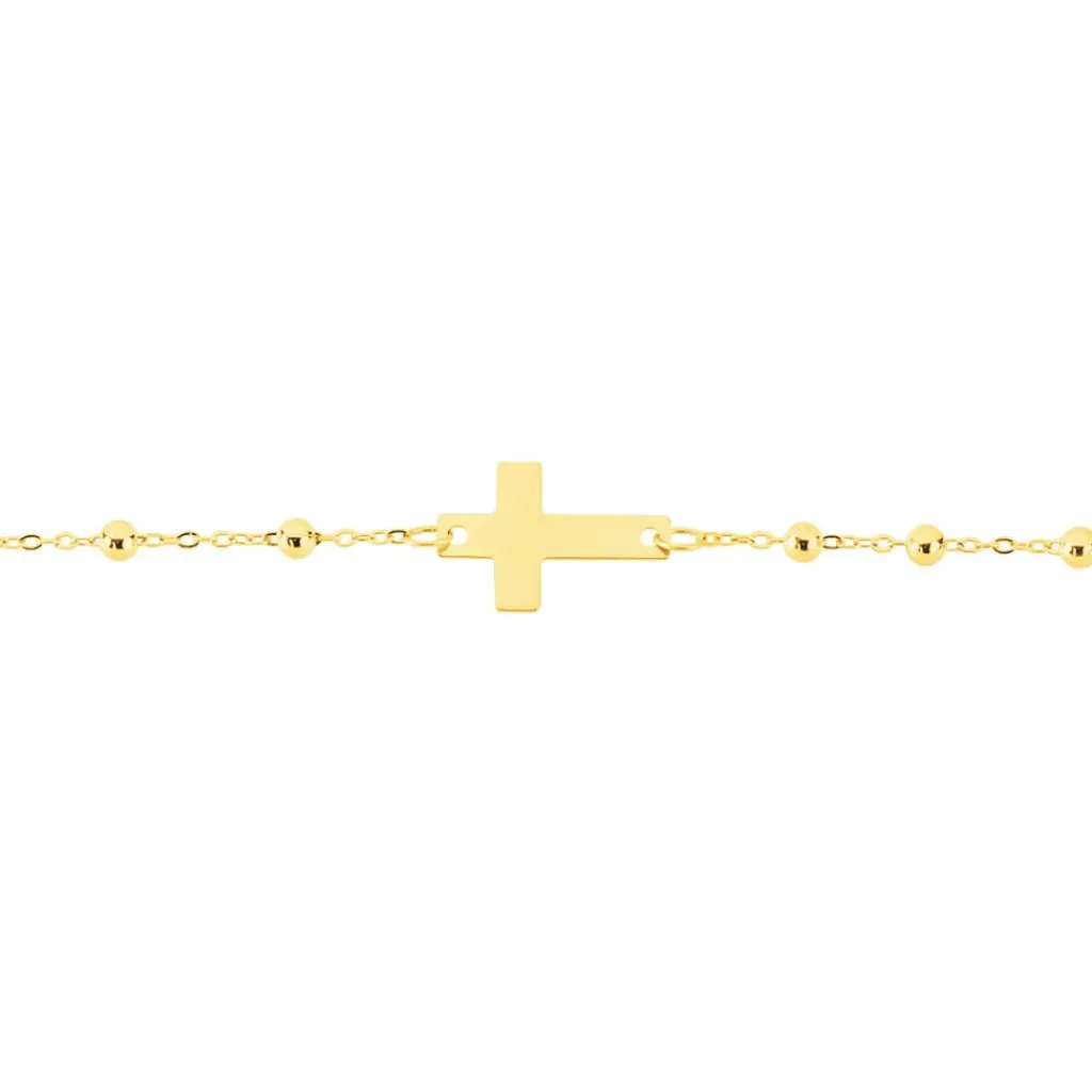 Histoire d'Or Bracelet Evelina Maille Boule Or Jaune Best