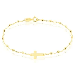 Histoire d'Or Bracelet Evelina Maille Boule Or Jaune Clearance