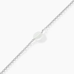 Histoire d'Or Bracelet Evren Argent Blanc Pierre De Synthese argent blanc pierre blanc Discount
