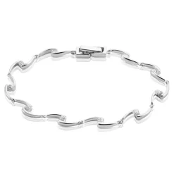 Histoire d'Or Bracelet Ezia Argent Blanc Oxyde De Zirconium New