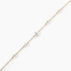 Histoire d'Or Bracelet Falling Star Or Jaune Oxyde De Zirconium Sale