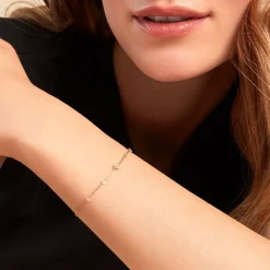 Histoire d'Or Bracelet Falling Star Or Jaune Oxyde De Zirconium Sale