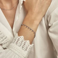 Histoire d'Or Bracelet Fancy Argent Blanc New