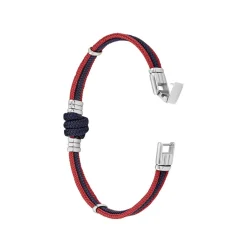 JOURDAN Bracelet Fardaae Acier Blanc Outlet