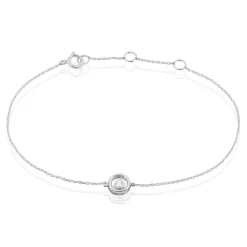 Histoire d'Or Bracelet Fidelia Or Blanc Diamant New