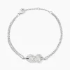 Histoire d'Or Bracelet Fily Argent Blanc Oxyde De Zirconium