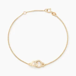 Histoire d'Or Bracelet Foma Or Jaune Oxyde De Zirconium Discount