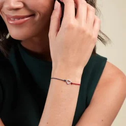 Histoire d'Or Bracelet French Twist De Zirconium argent blanc oxyde