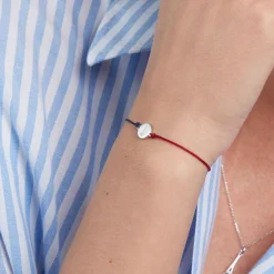 Histoire d'Or Bracelet French Twist Argent Blanc Clearance