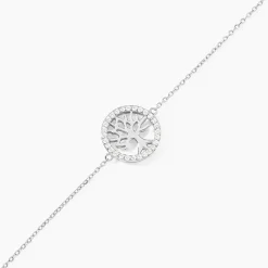 Histoire d'Or Bracelet Galla Argent Blanc Oxyde De Zirconium Sale