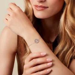 Histoire d'Or Bracelet Galla Argent Blanc Oxyde De Zirconium Sale