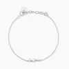 Histoire d'Or Bracelet Galla Argent Blanc Oxyde De Zirconium Best