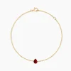Histoire d'Or Bracelet Gathbiyya Or Jaune Rubis Discount