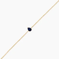 Histoire d'Or Bracelet Gathbiyya Or Jaune Saphir Hot