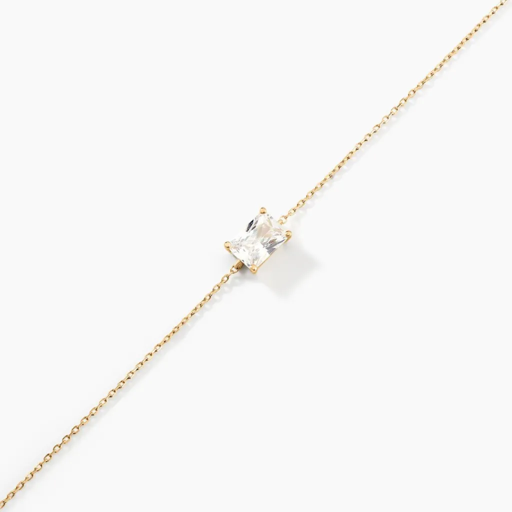 Histoire d'Or Bracelet Gatsby Or Jaune Oxyde De Zirconium