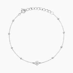Histoire d'Or Bracelet Germaine Argent Blanc Oxyde De Zirconium Discount