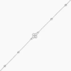 Histoire d'Or Bracelet Germaine Argent Blanc Oxyde De Zirconium Discount