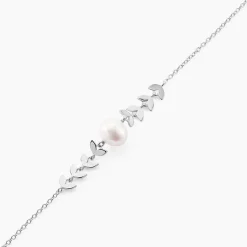 Histoire d'Or Bracelet Giacobbe Argent Blanc Perle De Culture Online