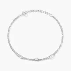 Histoire d'Or Bracelet Giulette De Zirconium argent blanc oxyde Outlet