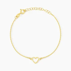 Histoire d'Or Bracelet Giulio Argent Jaune New