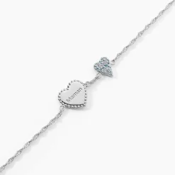 Histoire d'Or Bracelet Gloria Argent Blanc Oxyde De Zirconium Online