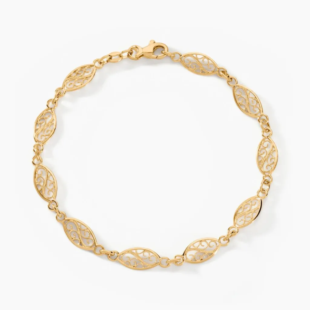 Histoire d'Or Bracelet Golden Acanty Or Jaune