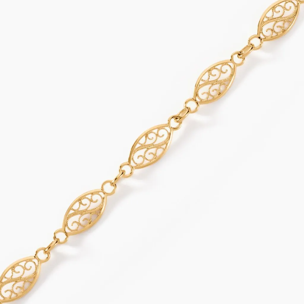 Histoire d'Or Bracelet Golden Acanty Or Jaune