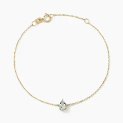 Histoire d'Or Bracelet Goutte Or Jaune Topaze or jaune topaze bleu Discount