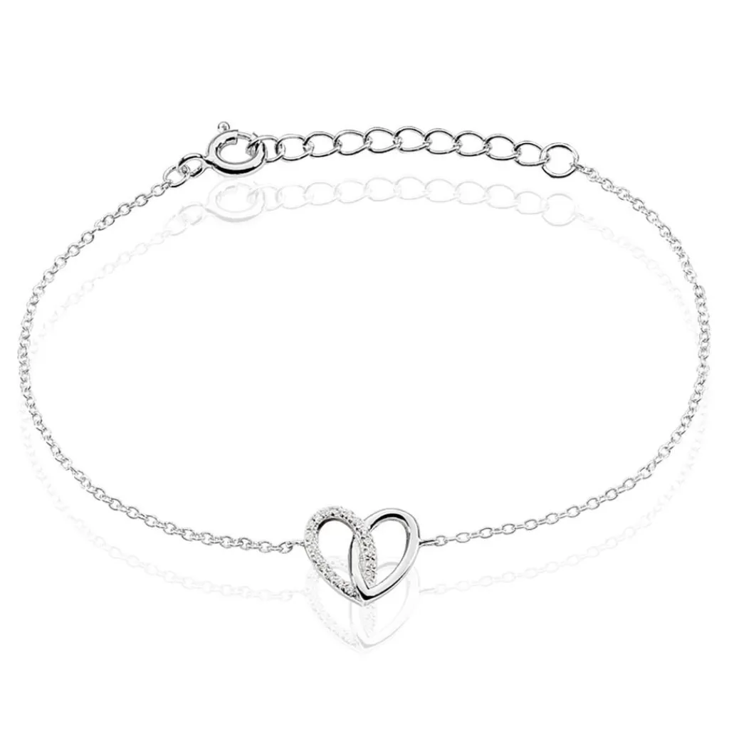 Histoire d'Or Bracelet Guilia Argent Blanc Oxyde De Zirconium Online