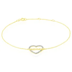 Histoire d'Or Bracelet Gyula Or Jaune Oxyde De Zirconium Sale