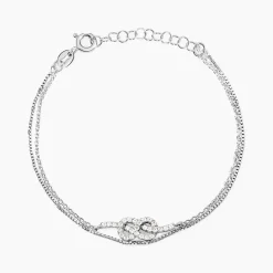 Histoire d'Or Bracelet Hadya Argent Blanc Oxyde De Zirconium Hot