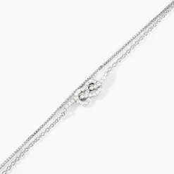 Histoire d'Or Bracelet Hadya Argent Blanc Oxyde De Zirconium Hot