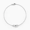 Histoire d'Or Bracelet Harmony Argent Blanc New