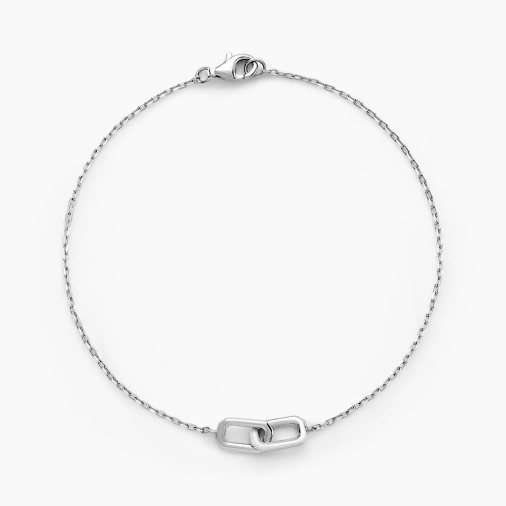 Histoire d'Or Bracelet Harmony Argent Blanc New