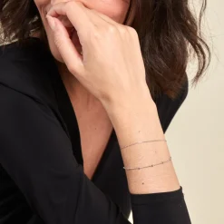 Histoire d'Or Bracelet Hayda Argent Blanc Outlet