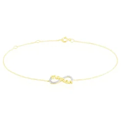 Histoire d'Or Bracelet Heimdall Or Jaune Oxyde De Zirconium