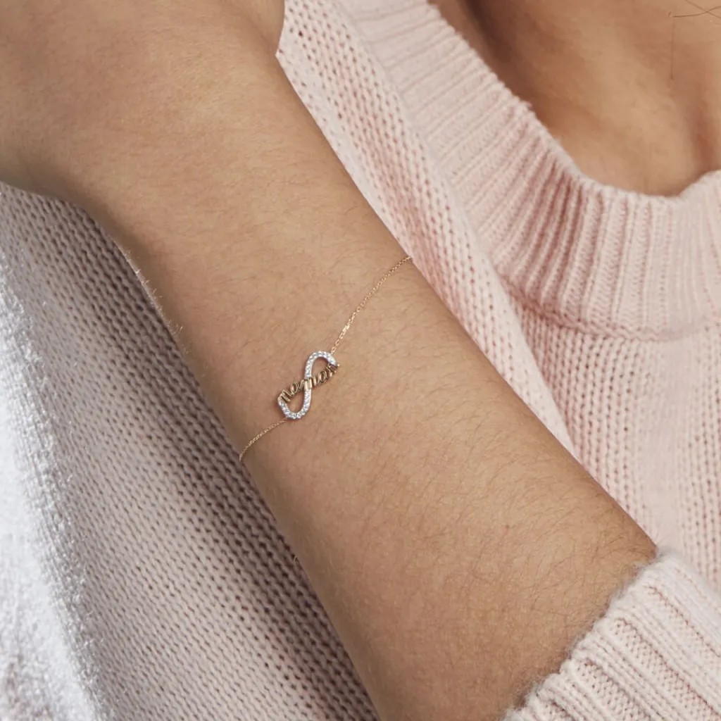 Histoire d'Or Bracelet Heimdall Or Jaune Oxyde De Zirconium