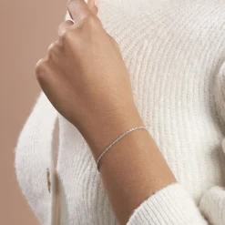 Histoire d'Or Bracelet Helaine Argent Blanc Best
