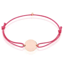 Histoire d'Or Bracelet Helenia Pastille Gravable or rose Clearance