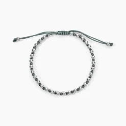 Histoire d'Or Bracelet Henrik Acier Blanc New