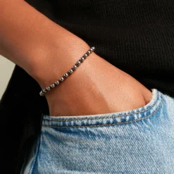 Histoire d'Or Bracelet Henrik Acier Blanc Best