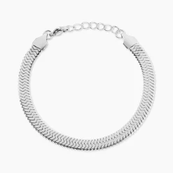 Histoire d'Or Bracelet Hera Melitta acier blanc Outlet