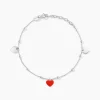 Histoire d'Or Bracelet Hinde Argent Blanc Discount