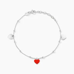 Histoire d'Or Bracelet Hinde Argent Blanc Discount
