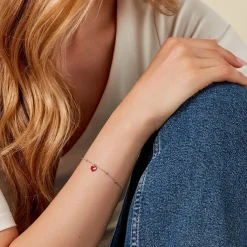 Histoire d'Or Bracelet Hinde Argent Blanc Discount