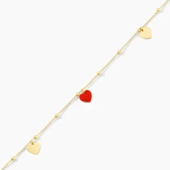 Histoire d'Or Bracelet Hinde Argent Jaune Outlet