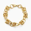 Histoire d'Or Bracelet Huda Acier Jaune Clearance