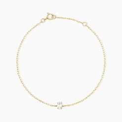 Histoire d'Or Bracelet Husam Or Jaune Oxyde De Zirconium Online