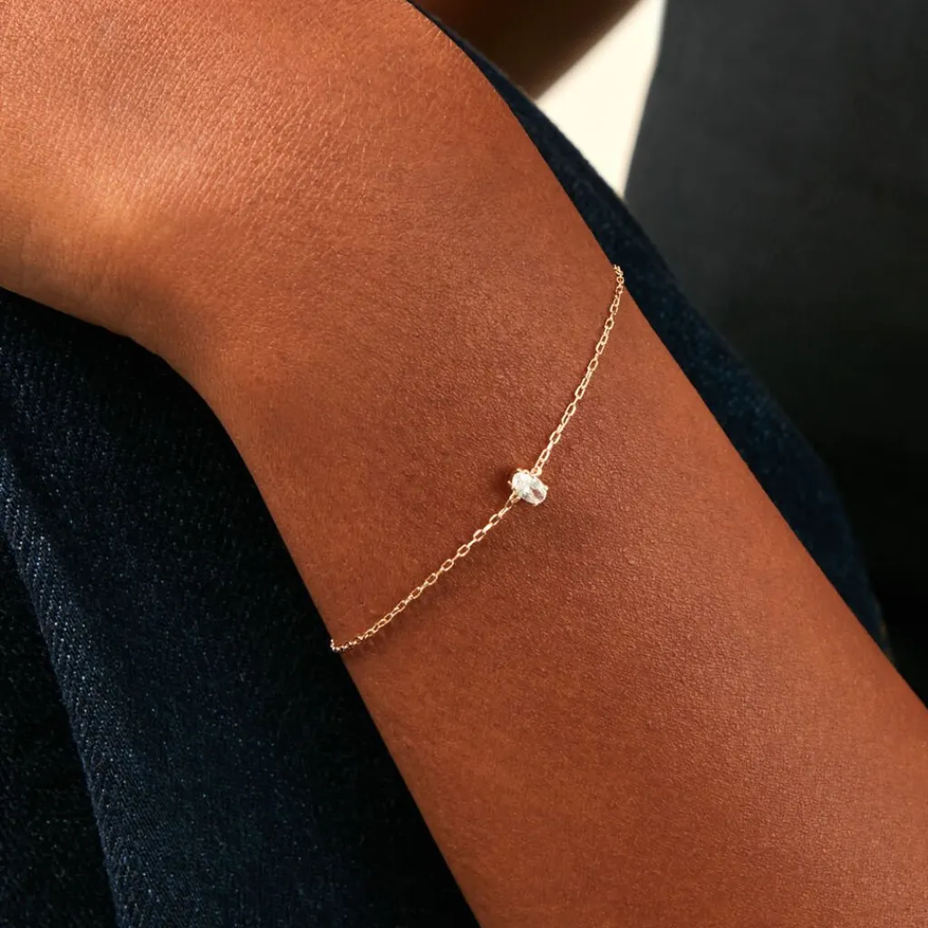 Histoire d'Or Bracelet Husam Or Jaune Oxyde De Zirconium Online